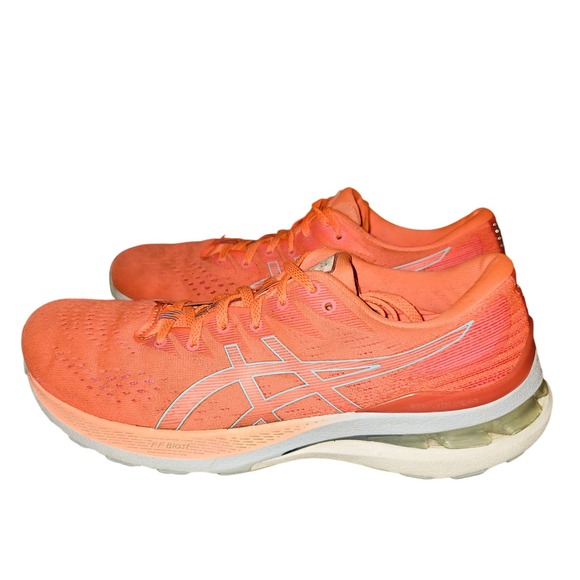 ASICS Gel-Kayano 28 Wide Women's Running Shoes Size 11 Coral Sneakers - Picture 1 of 7